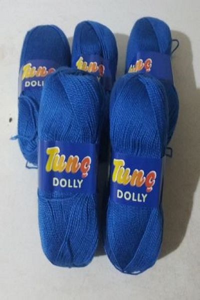 Tunç Çadır Dolly Booties Yarn Blue 5 Pieces Colar: 917