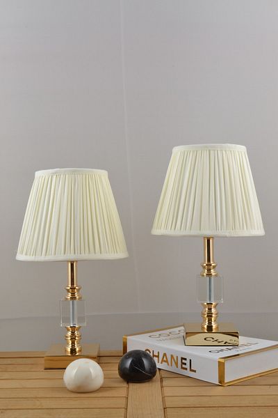 AbajurAksesuar Julina Single Cube Gold Double Lampshade