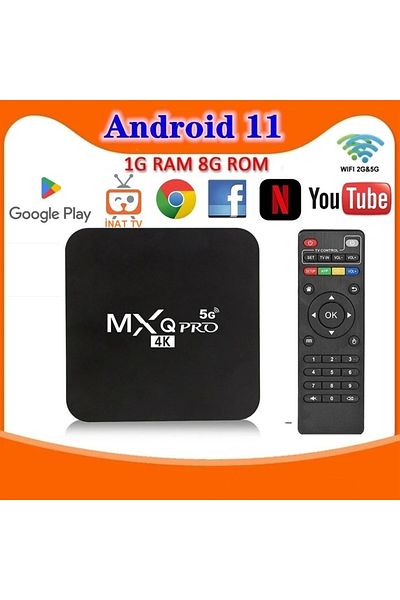 Kalite Mxq Pro Android Tv Box - Quality to Send by Loading 1Gb Rom and 8Gb Ram Inat Tv 4F56