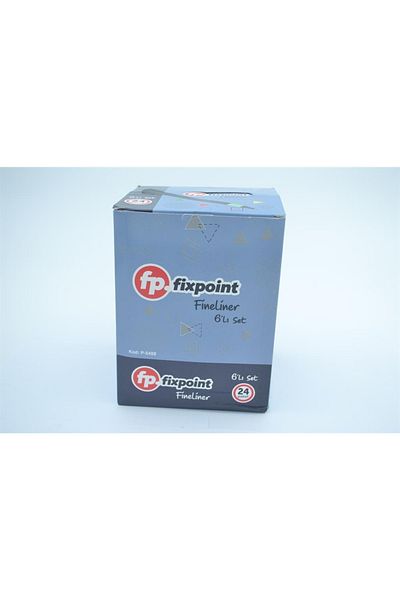 FixPoint Fineliner Set of 6 0.4 Mm 24 Pack