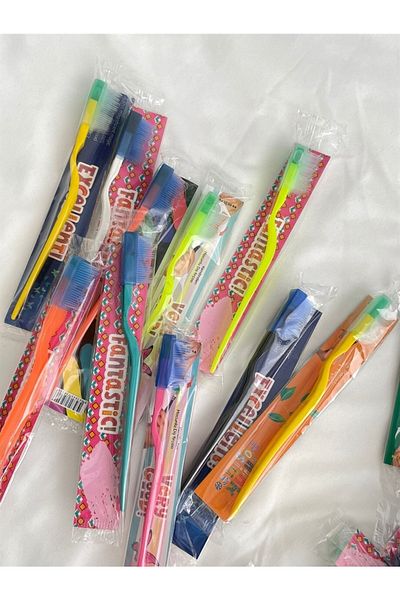 Planet Butik Disposable Magic Toothbrush with Toothpaste