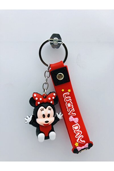 Shem Minnie Mouse 3d Anahtarlık Oyuncak Ve Çanta Aksesuarı