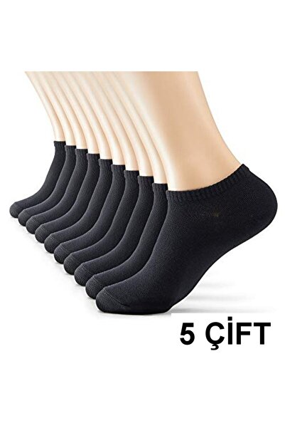 çorapmanya 5 Çift Koton Ekonomik Kadın Patik Çorap
