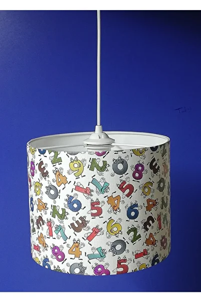 TEKAY AYDINLATMA Figures Children's Room Baby Room Chandelier Lampshade Set