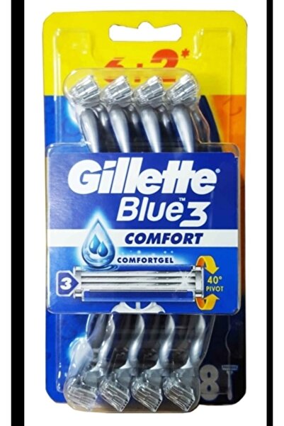 Gillette Blue 3 6+2 Comfort - 3'lüset