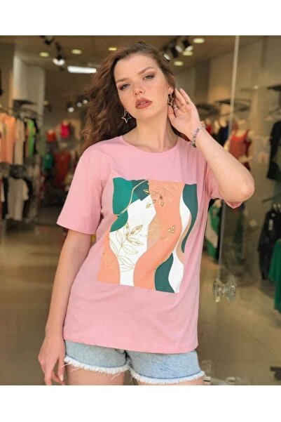 güncüoğlu Majica kratkih rukava sa okruglim izrezom Štampano