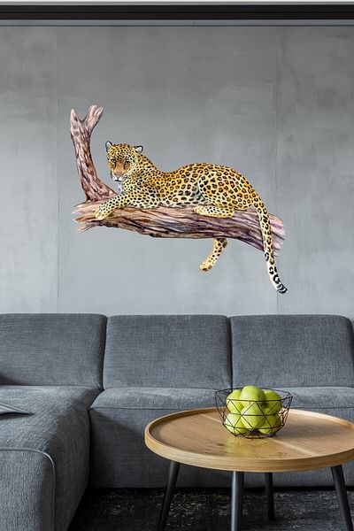 Sim Tasarım Wild Tiger Wall Sticker