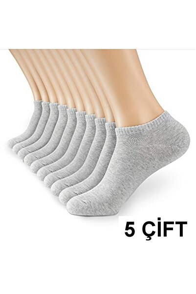 çorapmanya 5 Çift Koton Ekonomik Kadın Patik Çorap