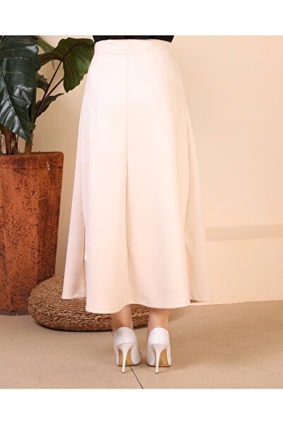 ALL TIME Women's High Waist Suede Mevlana Skirt