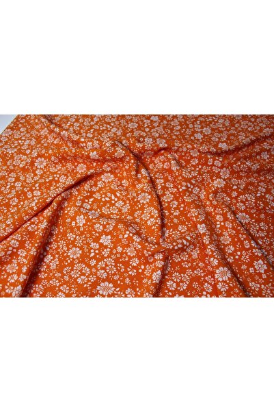 Bayar Kumaş Çiçek Desenli Pamuklu Viskon 3 Metre - Elbiselik,şalvarlık,eteklik Viskon (en 150cm*300)