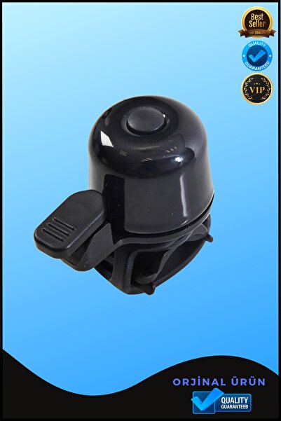 Easy Installation Bicycle Bell Black Color