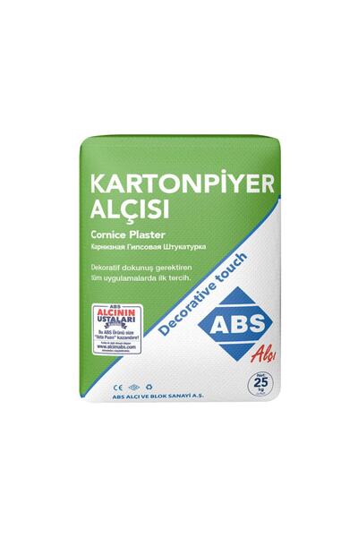 Arısu Abs Çabuk Donan Alçı Kartonpiyer Alçısı 25 Kg