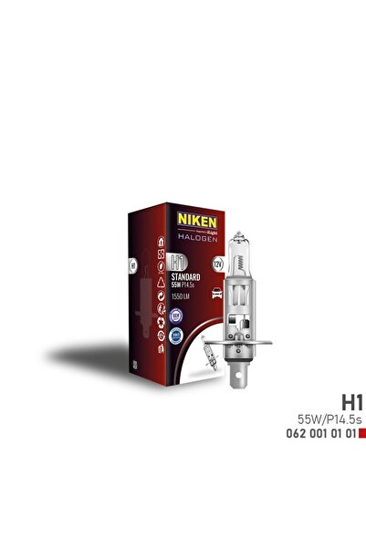 Niken Arttırılmış Halojen Far Ampulü H1