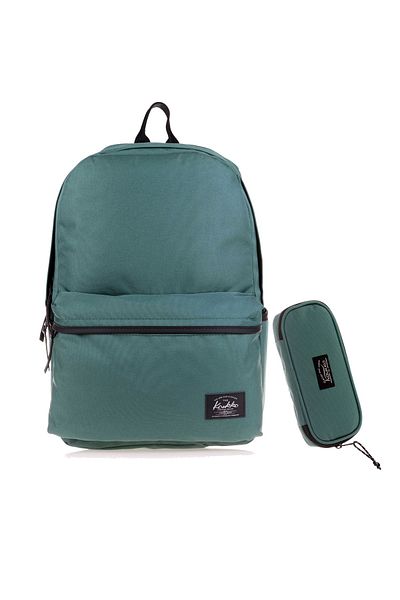 KAUKKO Set de 2 rucsac de bază cu ulei și geantă pentru stilouri