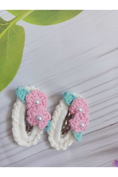 Kadın Girişimciler Atölyesi Πόρπη Pearl Clay 2 τεμαχίων κουμπωτή πόρπη