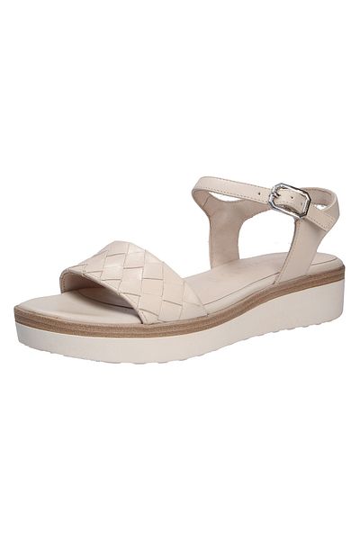 Tamaris Sandalette - Beige - Keilabsatz