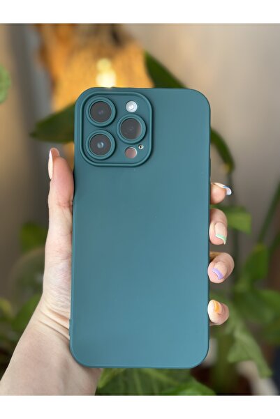 Go Aksesuar Iphone 14 Pro Uyumlu Içi Kadife Lansman Kılıf