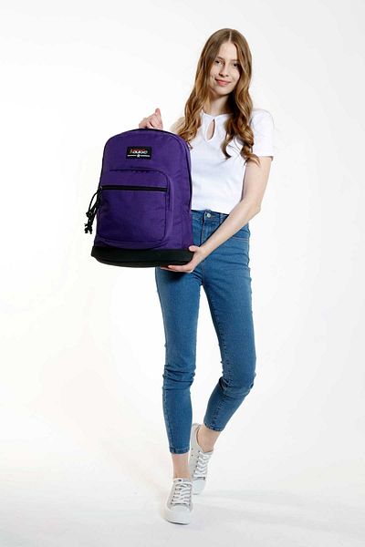 KAUKKO Set of 2 Sport Purple Backpack and Pencil Bag