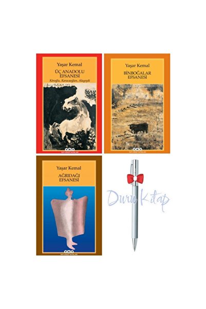 Yapı Kredi Yayınları Üç Anadolu Efsanesi - Binboğalar Efsanesi - Ağrıdağı Efs...