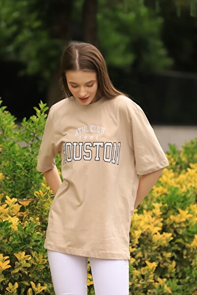 LACASE Γυναικείο μπλουζάκι με στάμπα Oversize