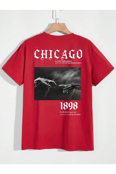 YUVEST Tricou Blackrock pentru femei, negru, supradimensionat, 100% bumbac, C...