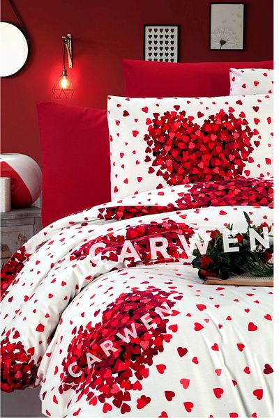 CARWEN TEKSTİL Single Ranforce Cotton Fabric Elastic Sheet Set