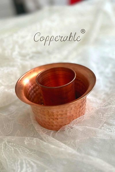 copperable زجاج تبريد مصنوع يدويًا من النحاس