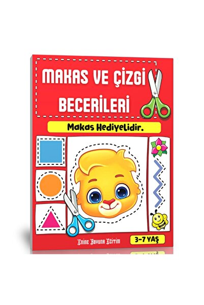 Enine Boyuna Eğitim Preschool Scissors and Line Skills