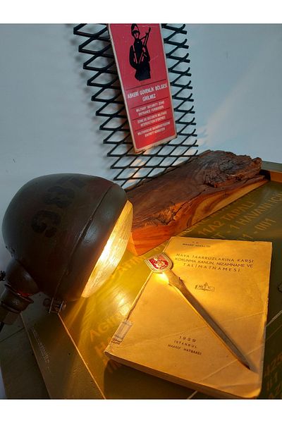kho military design Headlight Model Portable Table Lamp
