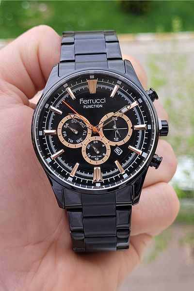 Ferrucci Men's Functional Wristwatch