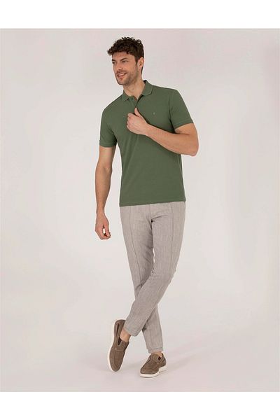 Pierre Cardin Μπλουζάκι Slim Fit Polo Neck Basic