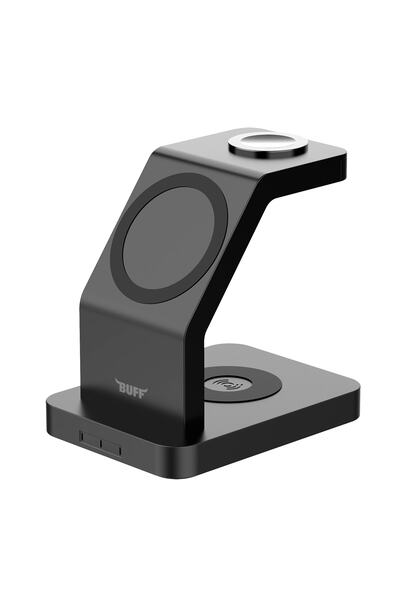 Buff Labs Buff Bl34 3 In 1 Magsafe Uyumlu Kablosuz Şarj Cihazı