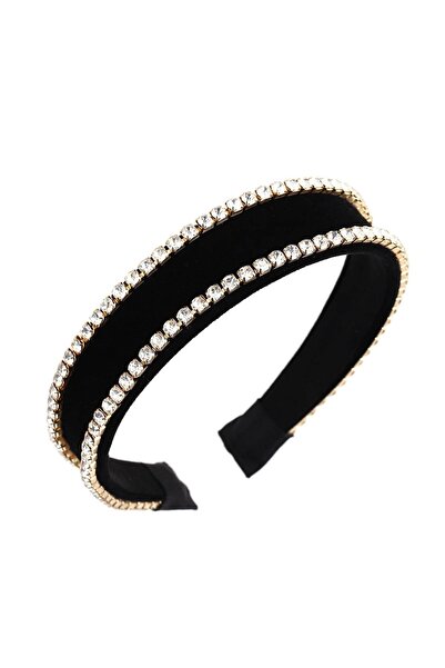 CSR AKSESUAR Coroană brodata cu piatră de zircon