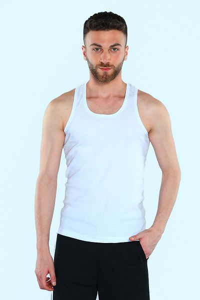 GÜLSELİ Ανδρικό αθλητικό εσώρουχο White Tutku