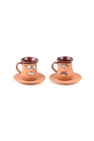 HerşeyTopraktan Earth Coffee Set with Emoji