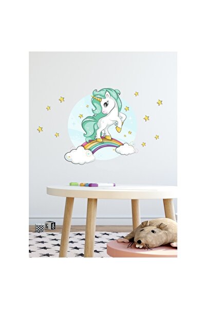 Sim Tasarım Colorful Sweet Pony Wall Sticker Set