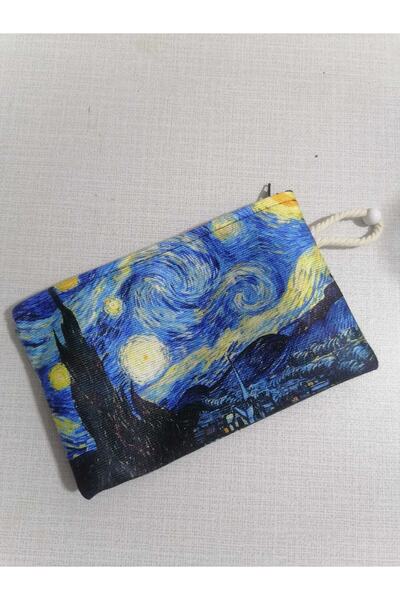 owl bag Στυλόθήκη με μοτίβο νυχτερινής τέχνης με αστέρια - τσάντα μακιγιάζ