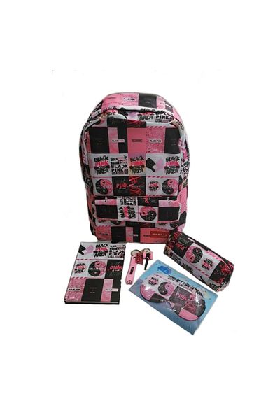 GC GÖKHAN CLUB Blackpink Notebook Geanta Suport stilou Breloc cu bandă de dormit