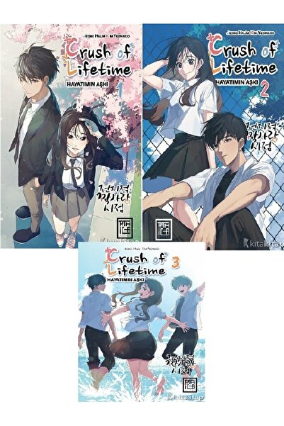 Kronik Kitap Crush Of Life Time Hayatımın Aşkı 1 - 2 - 3 - Jeong Halim - 3 Ki...