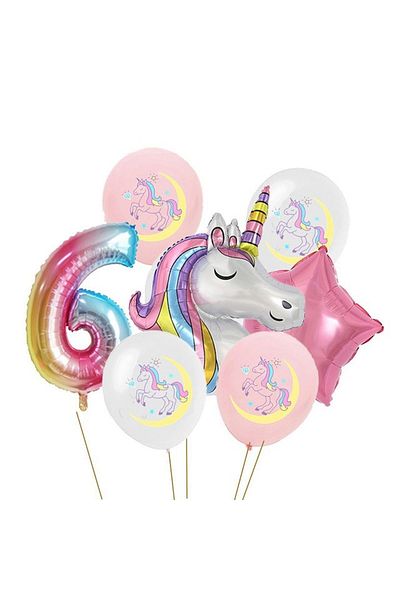 Mini Parti Mini Party Store Unicorn Balloon Set