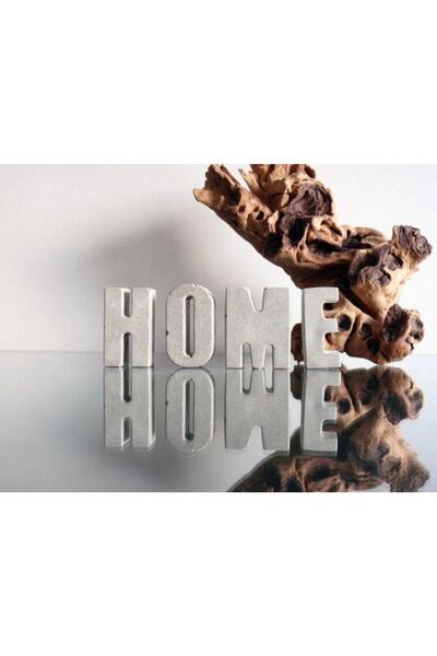 Havalı Tasarım Home Yazısı Ev Biblo Dekorasyon