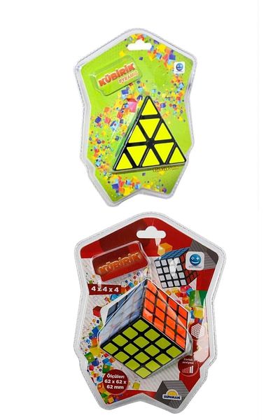 Sunman Toy Sunman Triangle Pyramid And Cubic Intelligence Cube 4x4x4 Intelligence Developer And Activity Game Educational