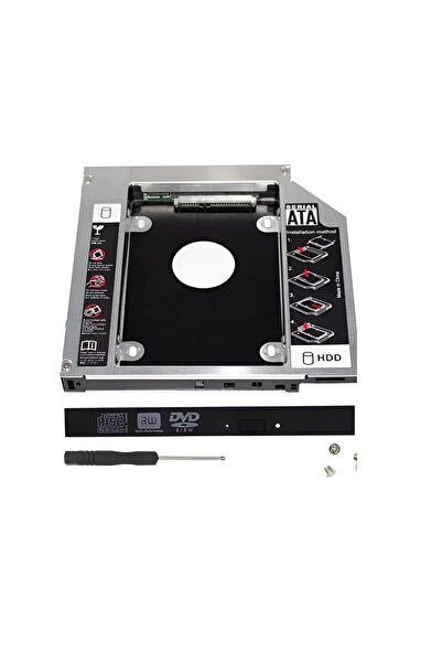 MN6 9.5mm Sata Harddisk Kutu -caddy Kızak Kutu-9.5mm Hdd Caddy-notebook Dvd T...