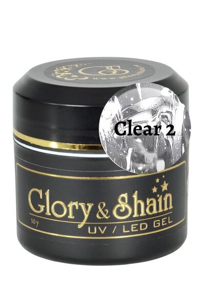 Glory&Shain Uv/led Builder Gel ''clear 2'' 50 Ml