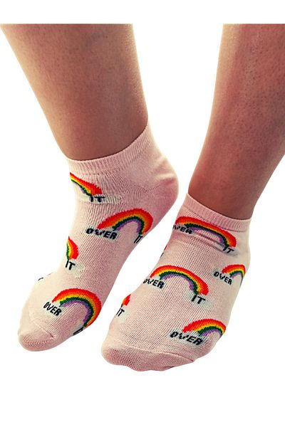Bonapart Унисекс цветни чорапи до глезена Over It