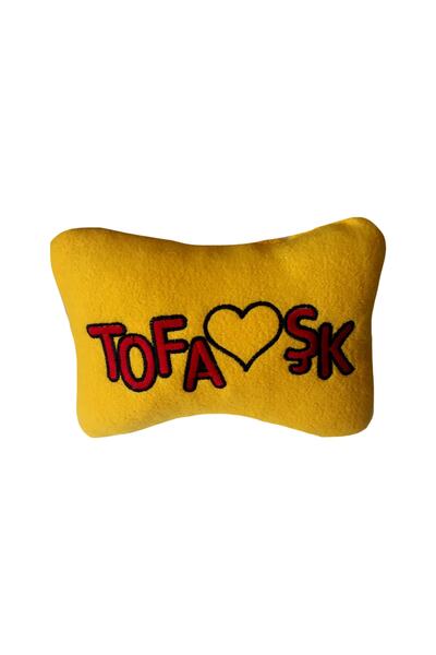 TUSBA MARKET Pernă pentru gât brodată pentru călătorii cu mașină Tofaşk Polar...