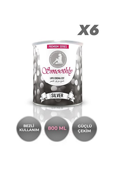 Smoothly Silver Konserve Gümüş Konserve 800 G. X 6 Adet