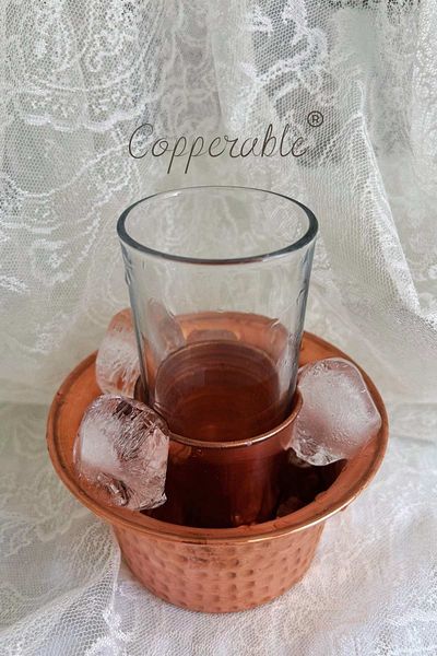 copperable زجاج تبريد مصنوع يدويًا من النحاس