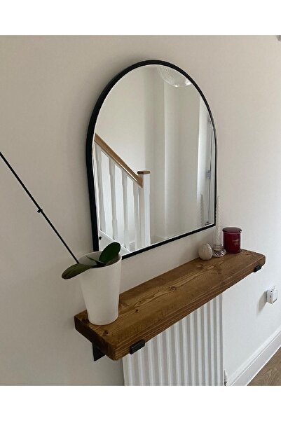 Karadeniz Dizayn 19x70 Cm Tekli Demir Ayaklı Raf