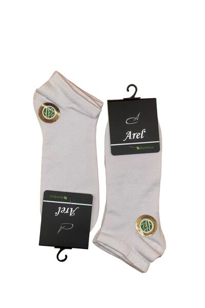 Arel Socks Premium Dikişsiz Erkek Bambu Patik Çorap 6'lı Set